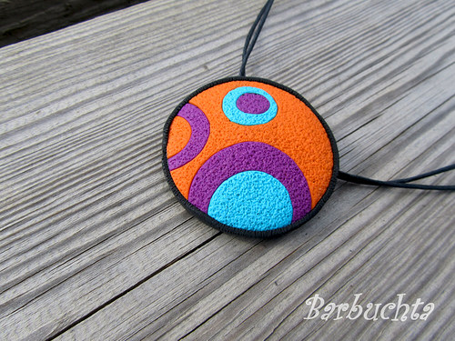 Náhrdelník Orange Dots — foto 1