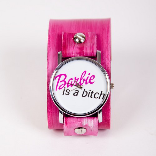 Hodinky Barbie is a bitch — foto 1