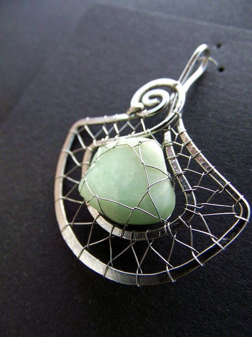 Závěs z chrysoprasu — foto 1