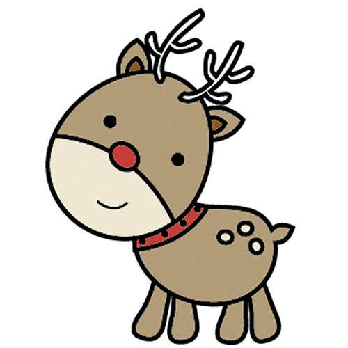 Imaginisce - silikonová razítka REINDEER — foto 1