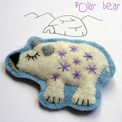 Brož Polar bear — foto 1