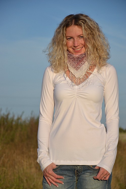 Bílé tričko — foto 1