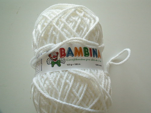 Pletací příze BAMBINA b.02 — foto 1