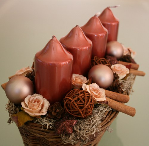 Adventní svícen hnědý — foto 1