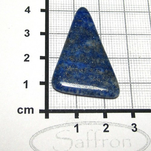 Lapis lazuli - nebarvený, kabošon č.04 — foto 1