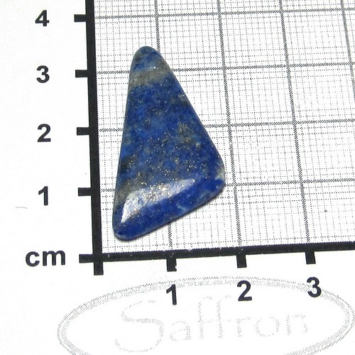 Lapis lazuli - nebarvený, kabošon č.018 — foto 1