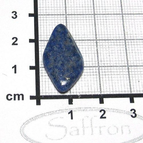 Lapis lazuli - nebarvený, kabošon č.024 — foto 1