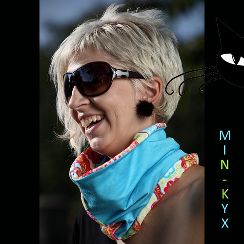 NÁKRČNÍ-KYX tropical/azure — foto 1