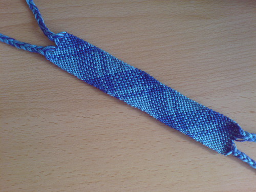 Modrý náramek přátelství