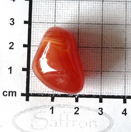 Super oranžový Karneol Botswana č.02 — foto 1