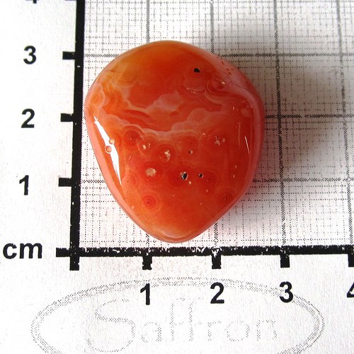 R Super oranžový Karneol Botswana č.3 — foto 1
