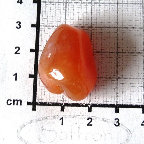 R Super oranžový Karneol Botswana č.4 — foto 1