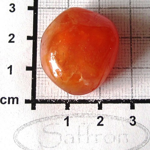 Super oranžový Karneol Botswana č.8 — foto 1