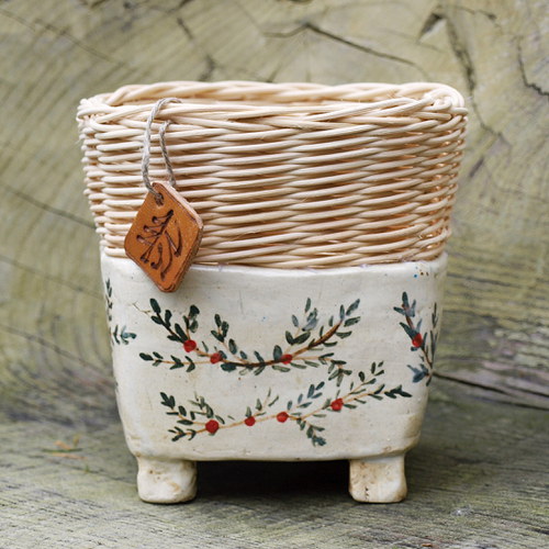 Fine rustic decoration- květináč — foto 1