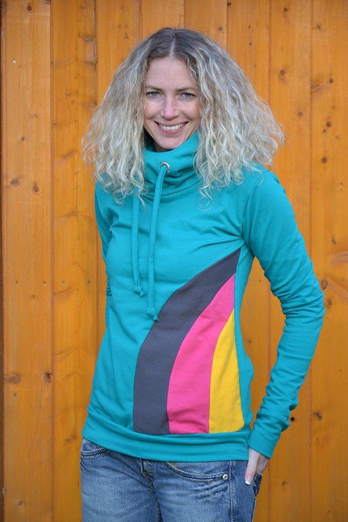 Zelená mikina — foto 1