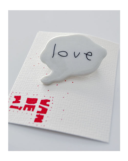 Komiksová bublina "love"2 — foto 1