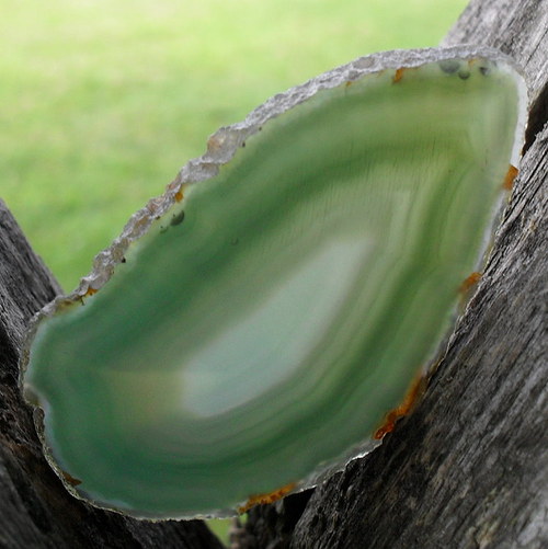 Achátový plátek 60x33x3mm — foto 1