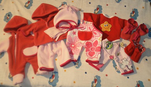Set oblečků na panenku — foto 1