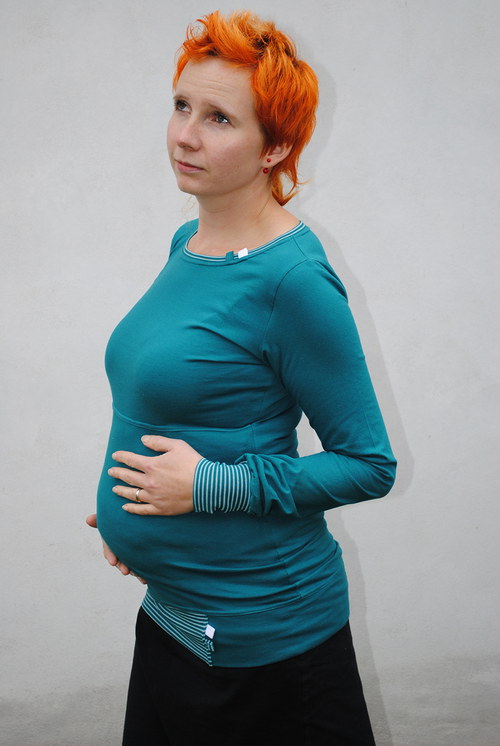 Těhotenské triko, rezervace — foto 1