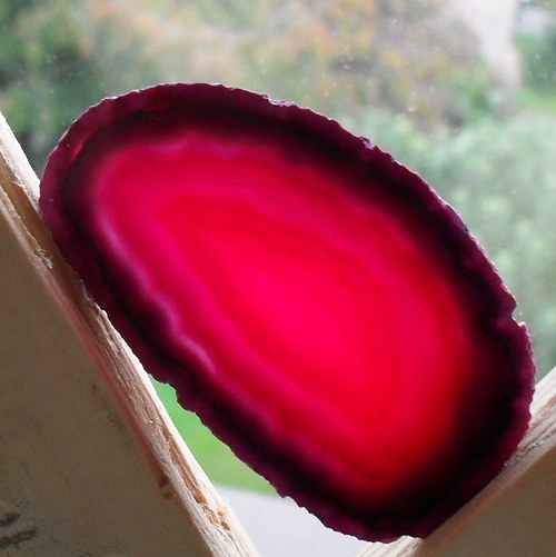 Achátový plátek 58x36x3mm — foto 1