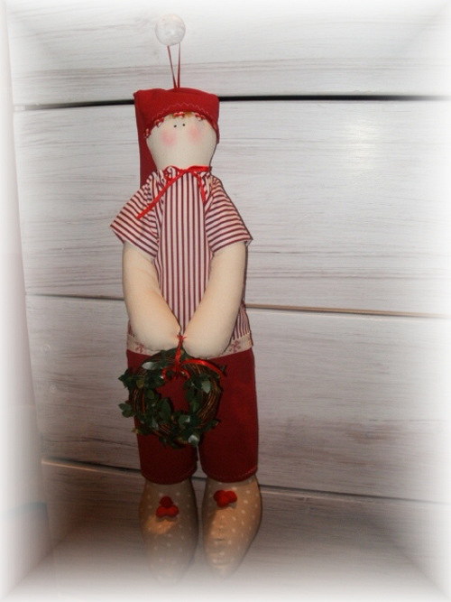 Vánoční skřítek - 52 cm — foto 1