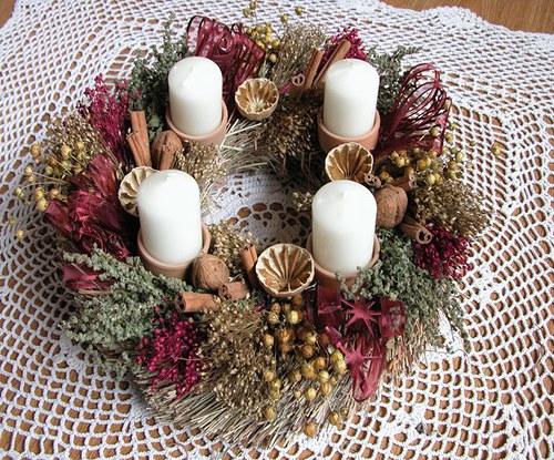 Adventní věneček — foto 1