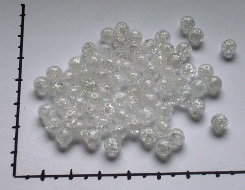 Praskané čiré 6mm, 20g — foto 1