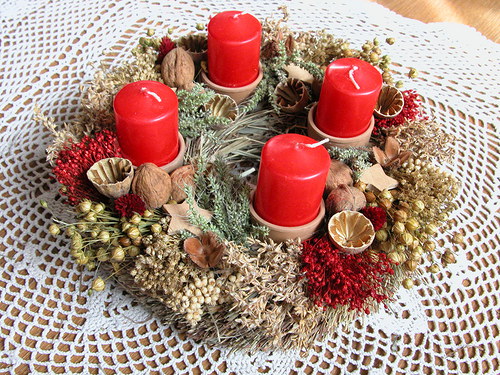 Adventní věneček — foto 1