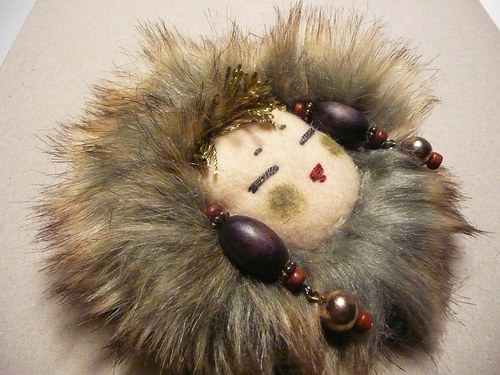 KOKESHI - hlavička panenky — foto 1