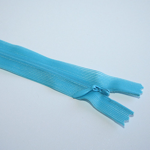 Šatový krytý zip 40 cm / 50 kusů! — foto 1