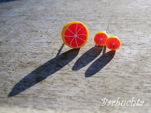 Grapefruity MINI náušnice — foto 1