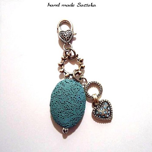 Láva se srdcem Swarovski — foto 1