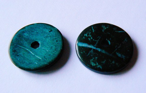 Tyrkysový kokosový disk — foto 1