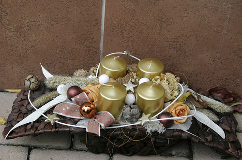 Svícen-Zlaté Vánoce — foto 1