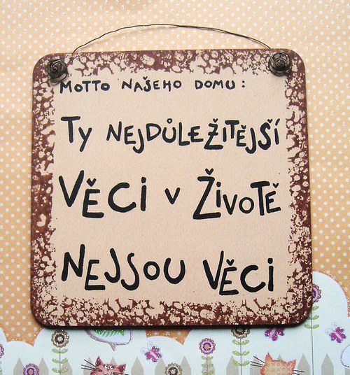 Motto našeho domu — foto 1