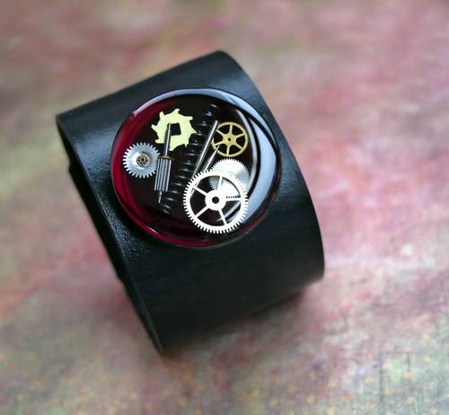 Steampunkový náramek — foto 1