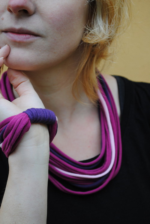 Komplet levandulová — foto 1