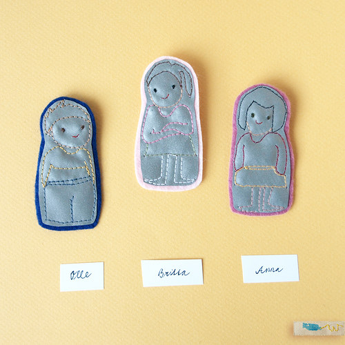 Olle, Britta a Anna - odrazky — foto 1