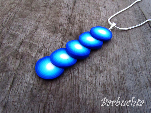 Náhrdelník blue dots — foto 1