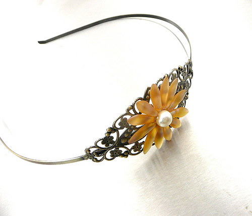Čelenka :" Sunflower " -na přání — foto 1