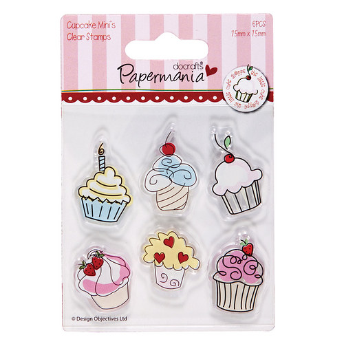 Transparentní razítka Little Cake - mini košíčky — foto 1