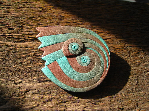 Brožka "Swirly" — foto 1