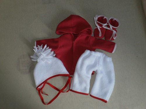 Zimní set na panenku 42cm — foto 1