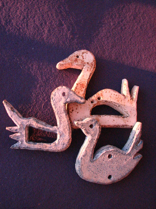 Modrá labuť 8x 6 cm — foto 1