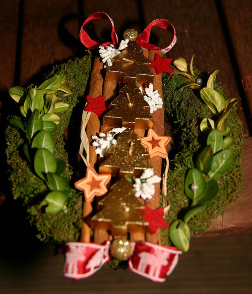 Adventní věneček MINI — foto 1