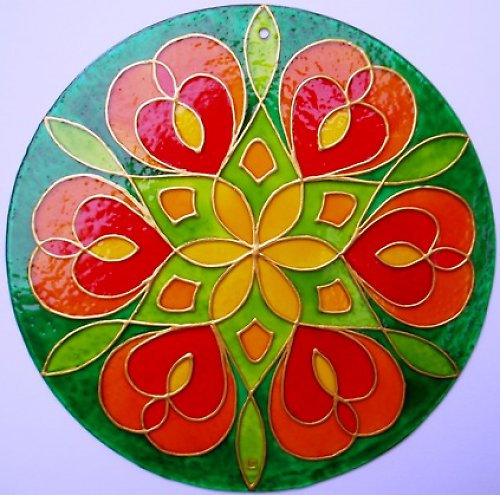 Mandala srdíčková - 14 — foto 1