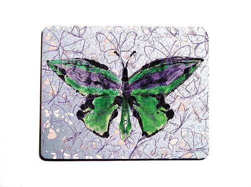 MOTYL VE FIALOVE Podlozka pod mys