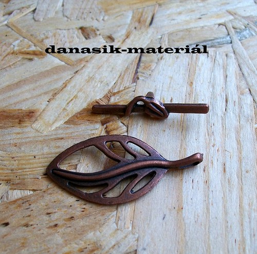 Americké Zapínání - Měděný List — foto 1