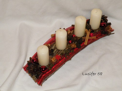 Adventní svícen podélný — foto 1
