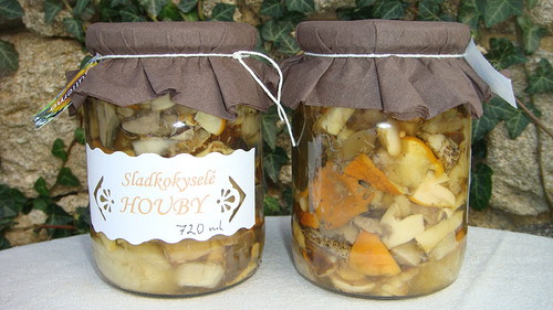 Sladkokys. houby 720 ml — foto 1